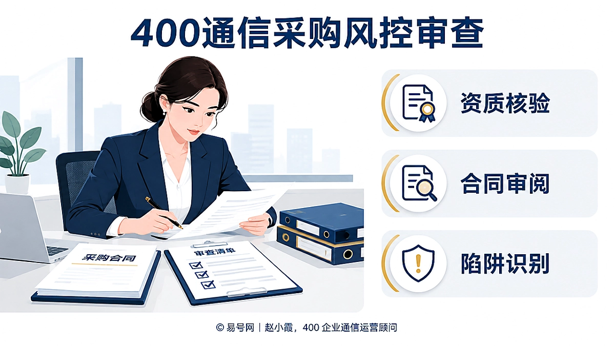 2026年400电话采购风控：承诺如何转为可验收成果