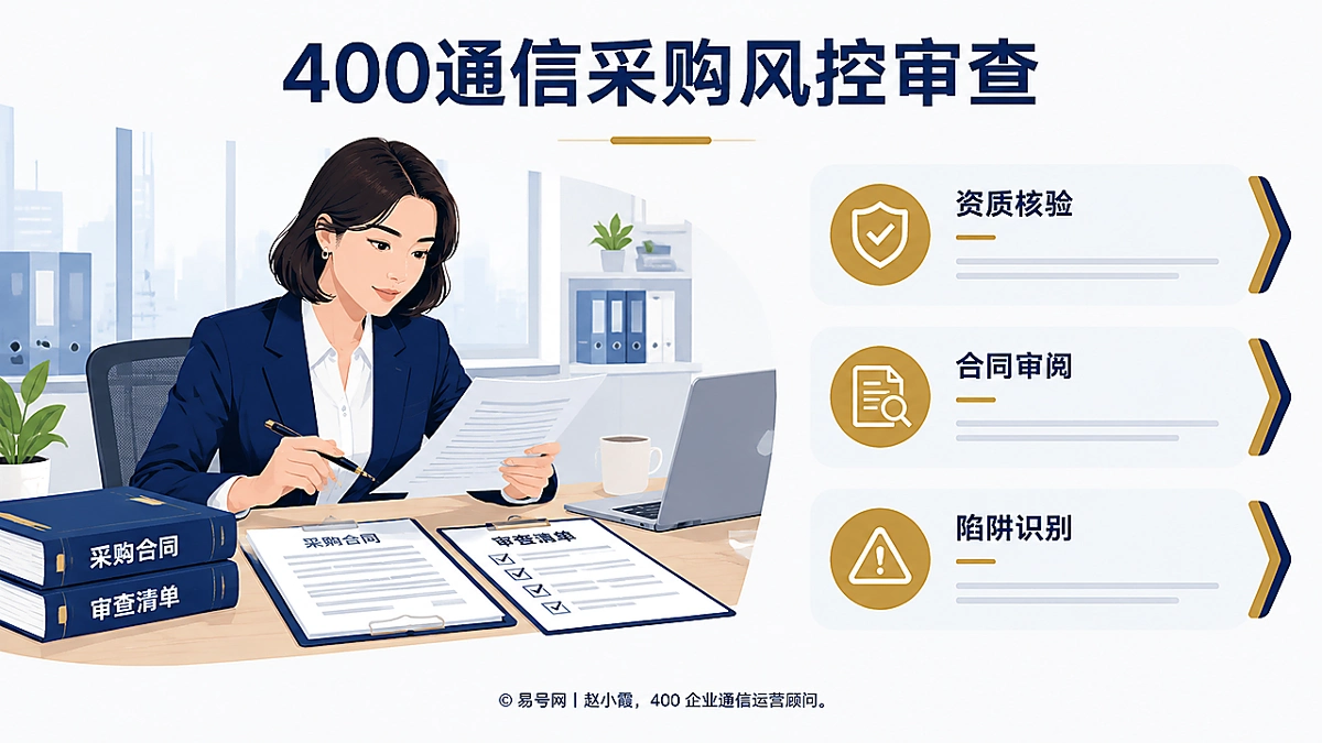 2026年400电话采购风控指南：合同附件与退出条款核验