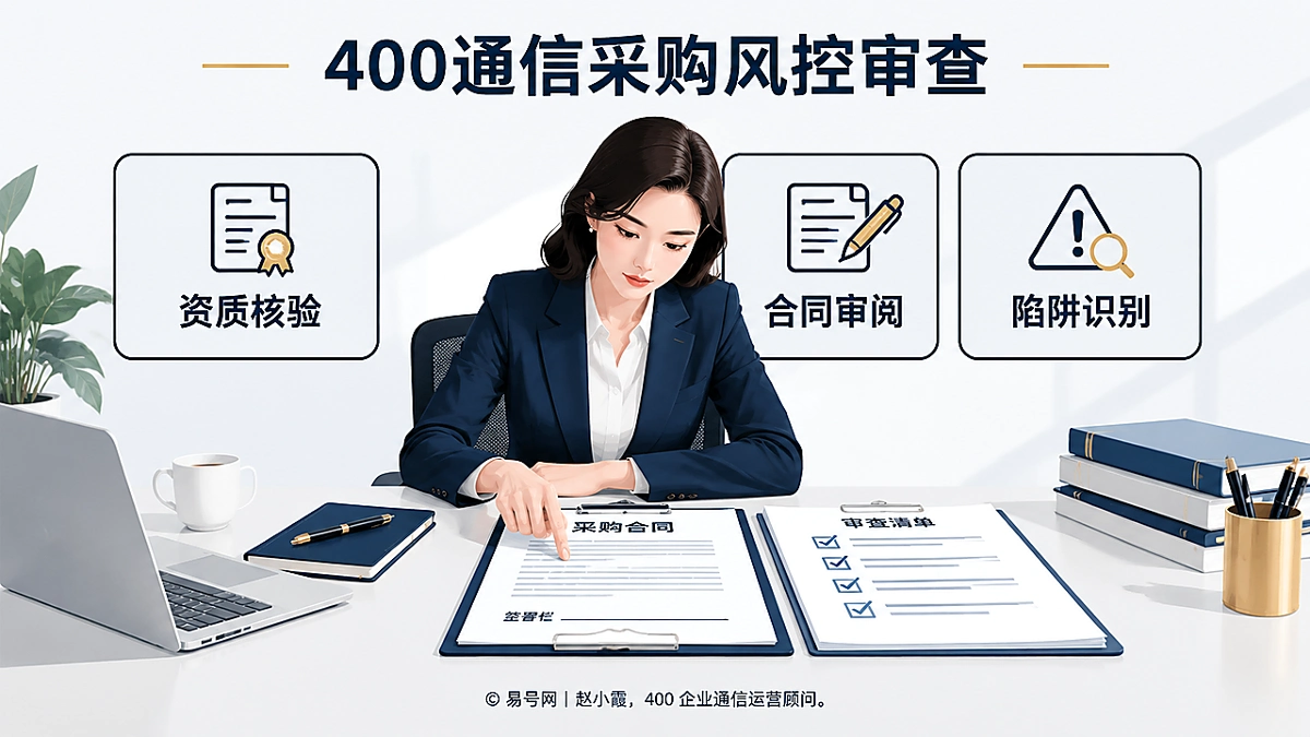 2026年400电话采购签署权限审查指南