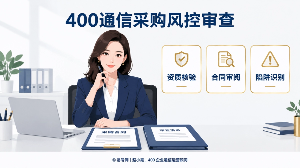 2026年400电话采购诚信审查：信息披露一致性识别签约风险